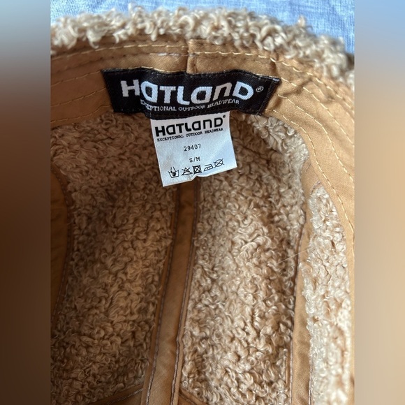 Hatland Winter Baseball Cap With Ear Flaps Sz S/M - Brown - Picture 6 of 7